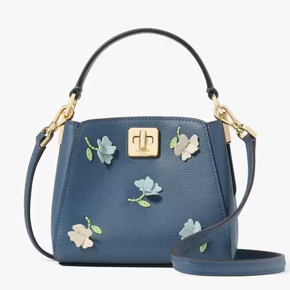 Kate Spade NWT Phoebe Appliqué Mini Top
Handle Crossbody.